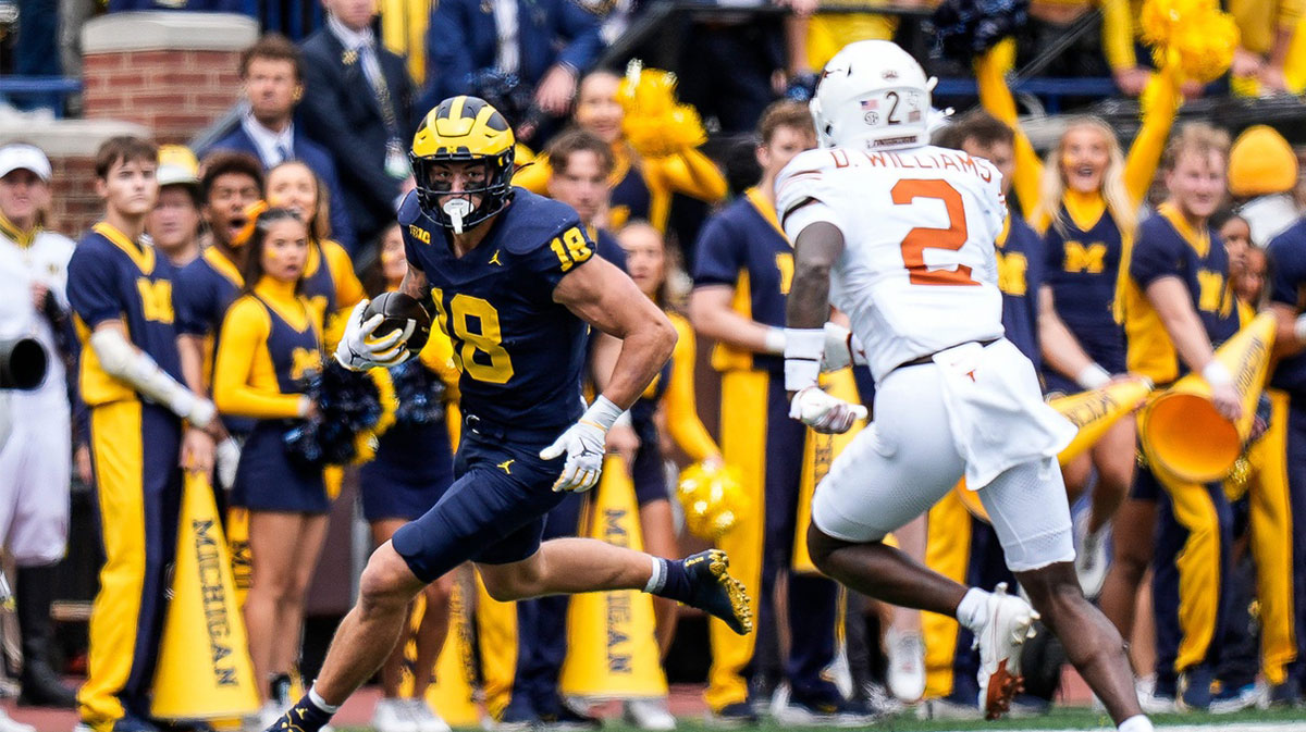 Michigan football's Colston Loveland ruled out vs. USC