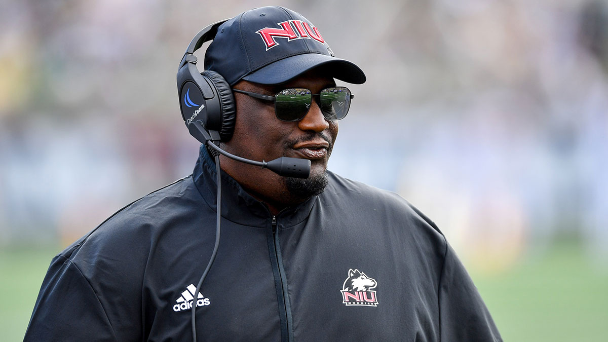 Northern Illinois coach Thomas Hammock.