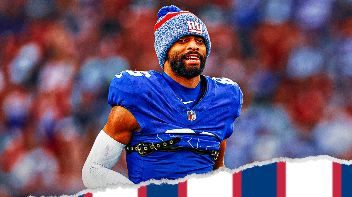 Darius Slayton in a Giants jersey.