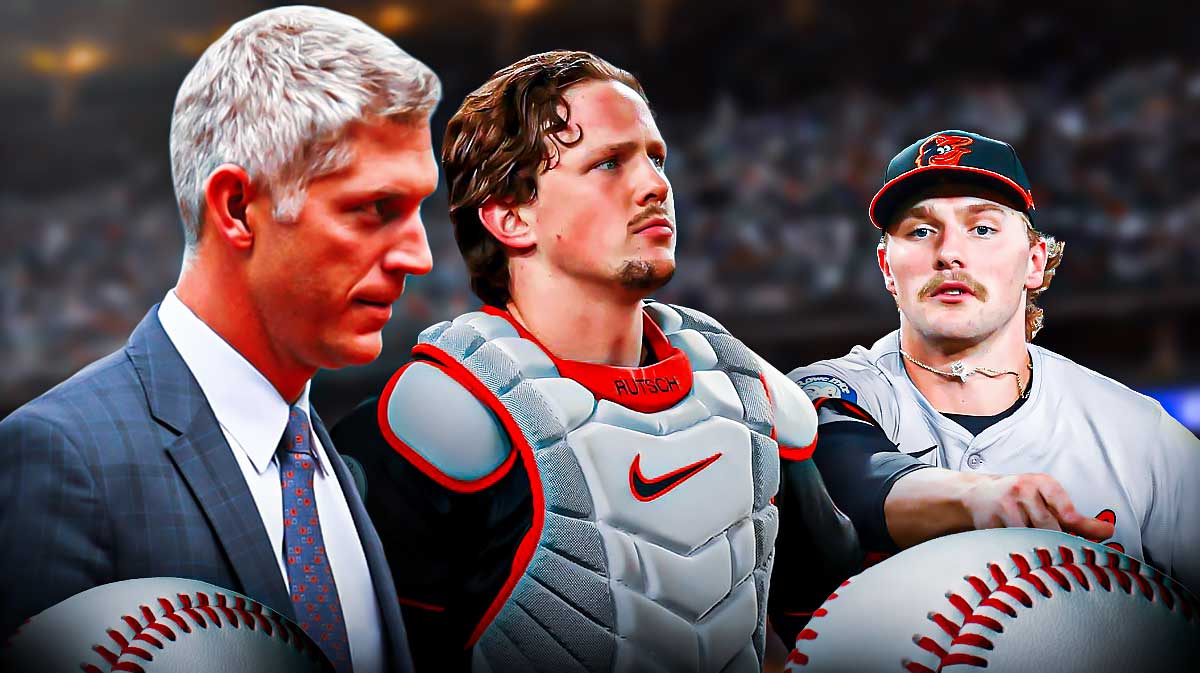 Orioles' Mike Elias, Adley Rutschman and Gunnar Henderson