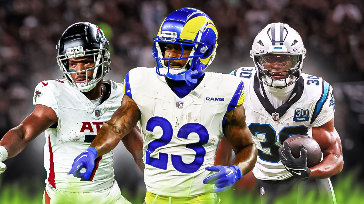 Bijan Robinson, Kyren Williams, Chuba Hubbard fantasy football running back rankings week 4
