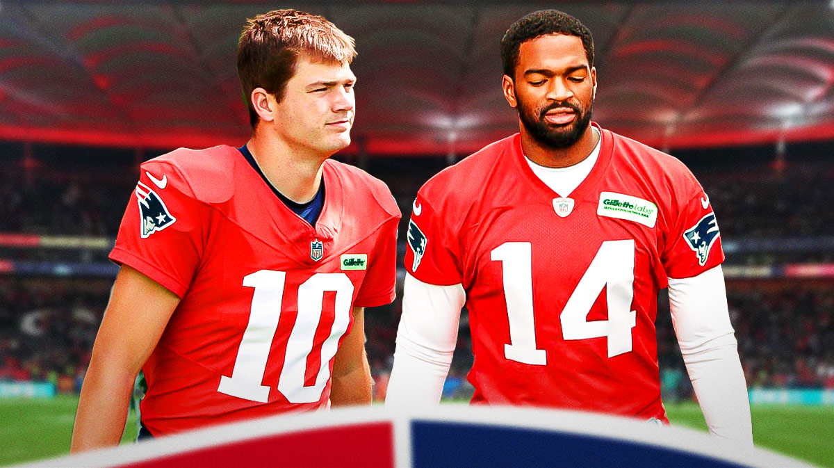 Patriots' Drake Maye, Jacoby Brissett