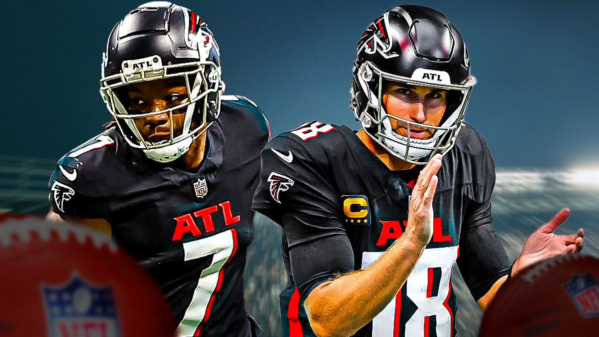 Falcons Kirk Cousins and Bijan Robinson after Steelers loss.