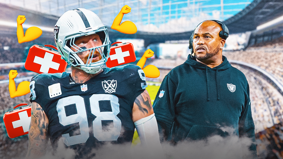 Raiders' Maxx Crosby downplays severity of his ankle injury after