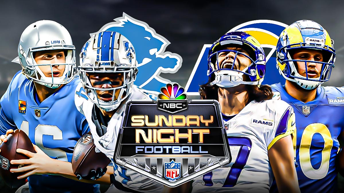 Rams vs. Lions: How to watch Sunday Night Football on TV, stream, date ...