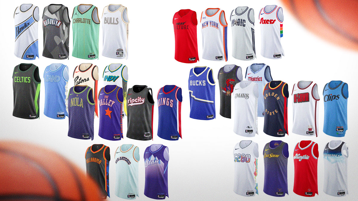 Ranking all 30 leaked NBA City Edition jerseys for 202425 season