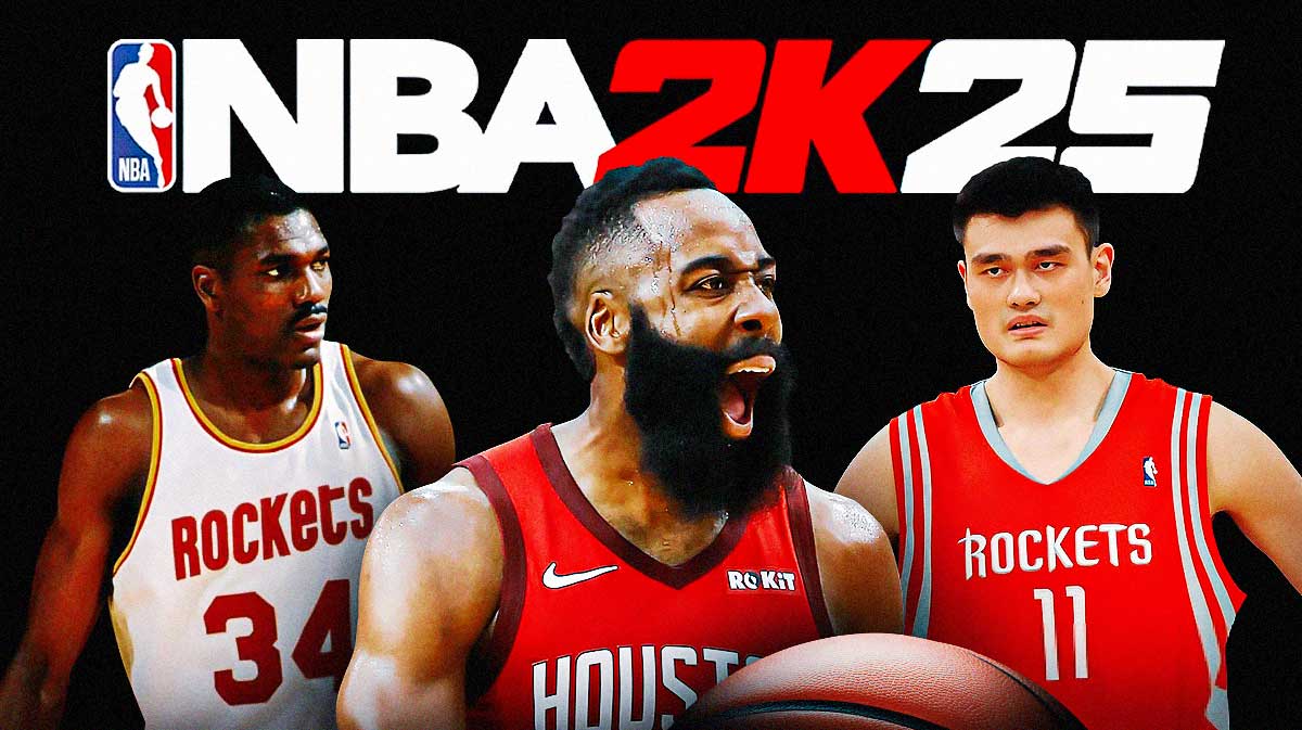 Игроки с самым высоким рейтингом за всю историю NBA 2K25 «Рокетс»