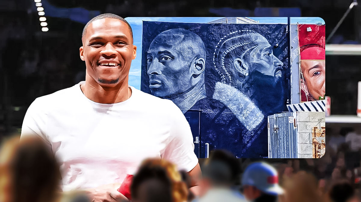 Russell Westbrook, Nipsey Hussl, Kobe Bryant, Westbrook Academy