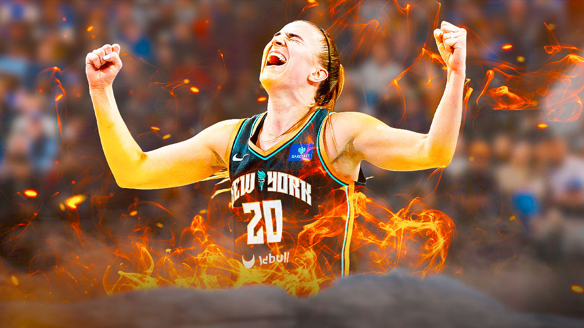 Liberty star Sabrina Ionescu on fire
