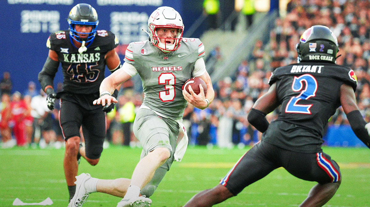 UNLV football player Matthew Sluka