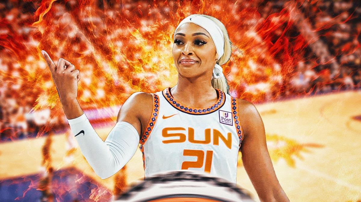Sun guard DiJonai Carrington on fire