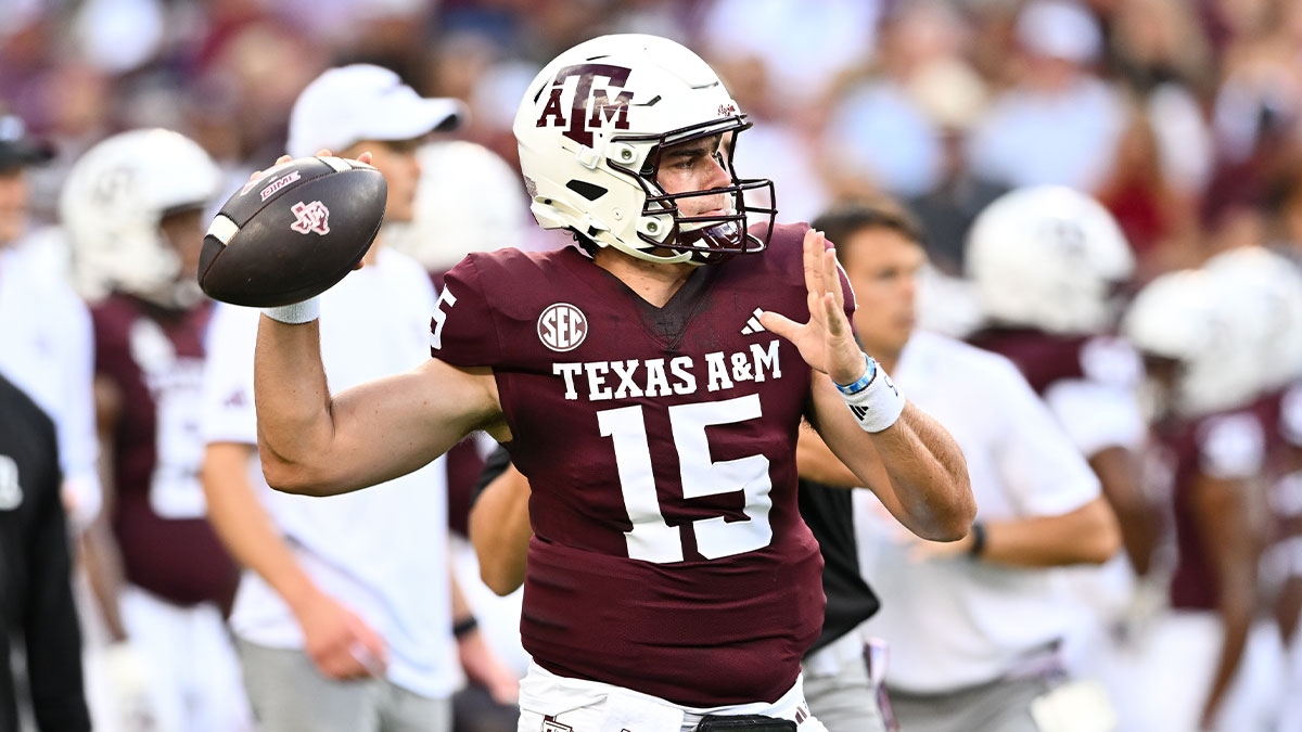 Iowa, Wisconsin on Conner Weigman watch list after Texas A&M exit