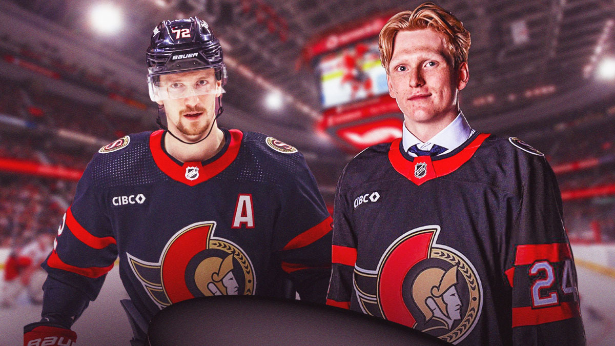 Senators star Thomas Chabot praising Carter Yakemchuk.