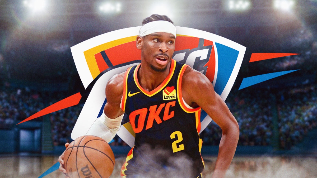 Thunder's Shai Gilgeous-Alexander looks at ESPN's Zach Lowe
