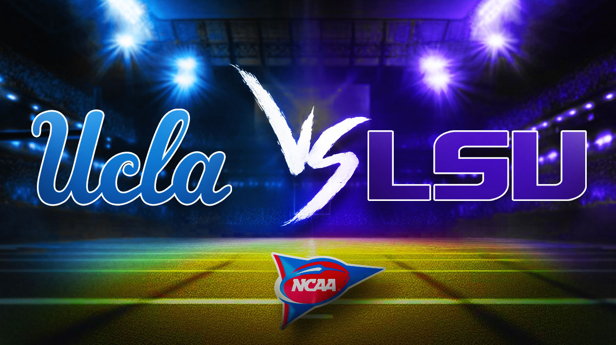 UCLA LSU prediction, college football odds