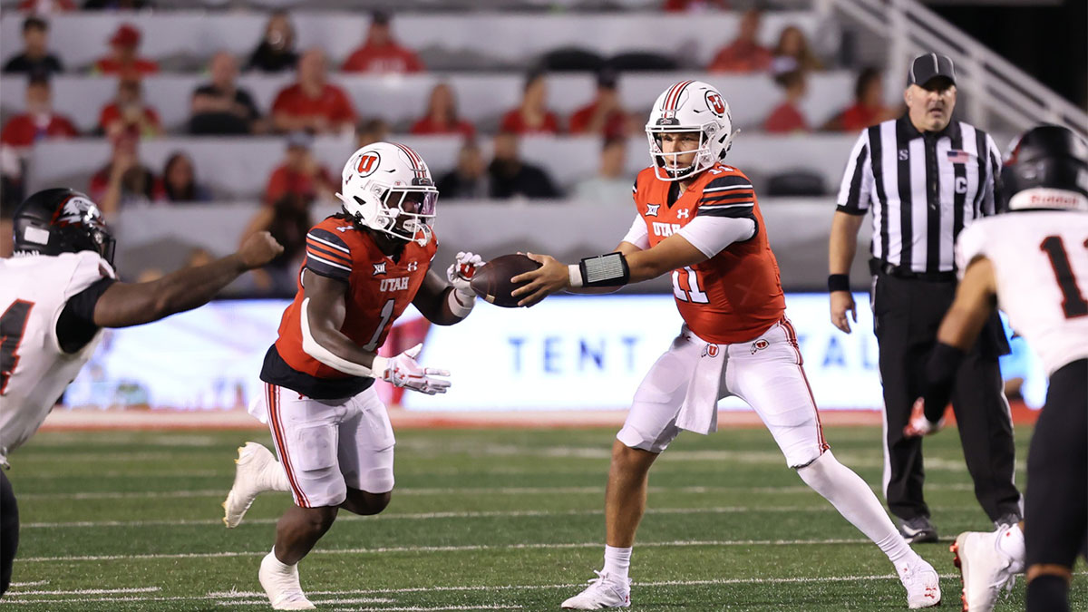 Utah backup QB Isaac Wilson against Southern Utah.