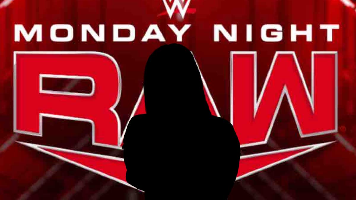 WWE and Damage CTRL star Kairi Sane as silhouette, who suffered an eye injury on Monday Night RAW.