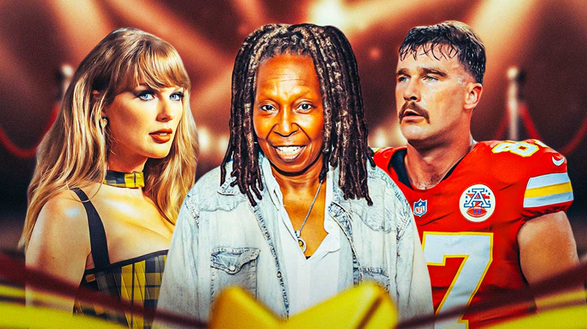 Whoopi Goldberg sends harsh message to Chiefs fans blaming Taylor Swift for Travis  Kelce's bad start