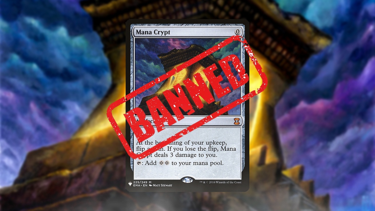 WotC Bans Mana Crypt and More from MTG Commander