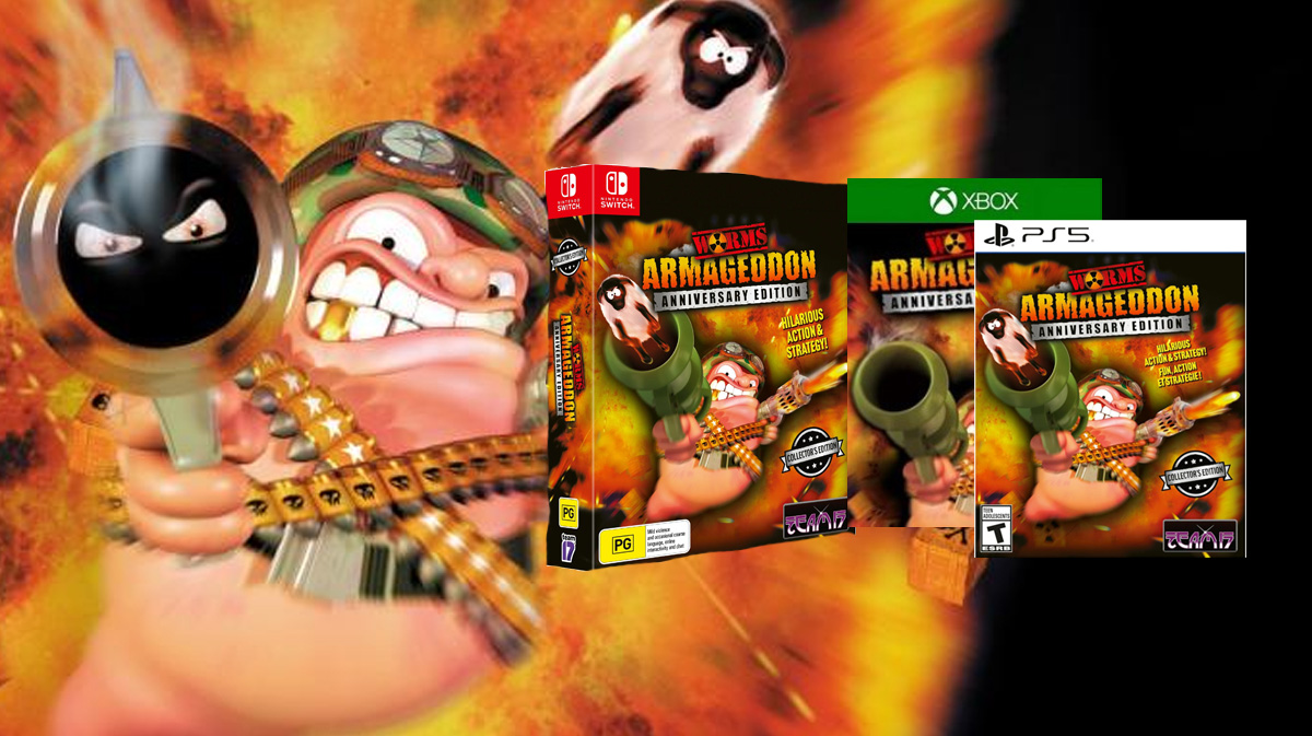 Worms Armageddon: Anniversary Edition Дата выхода, геймплей, сюжет, трейлеры