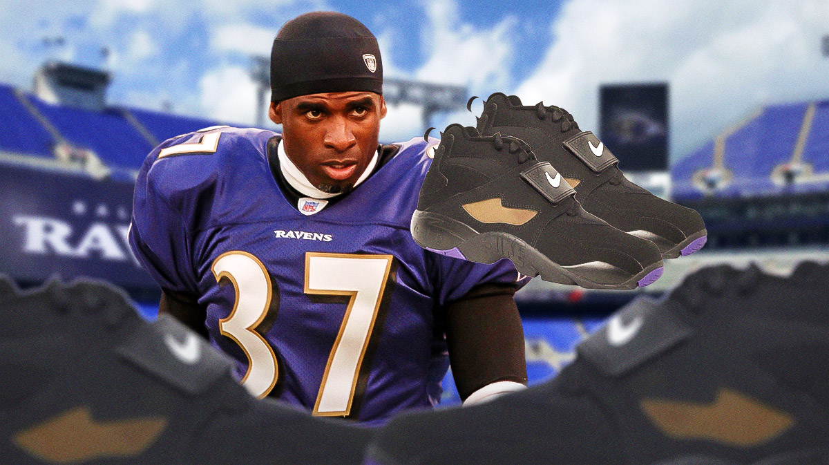 Ravens Nike Air Diamond Turf, Deion Sanders