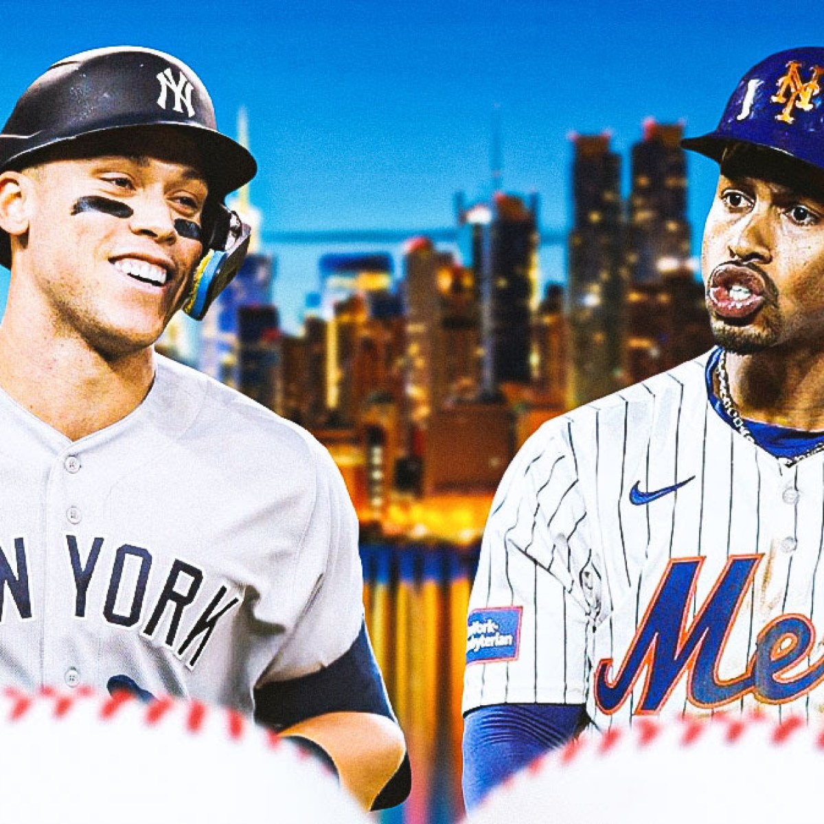 Aaron Judge dishes on potential Yankees-Mets World Series matchup