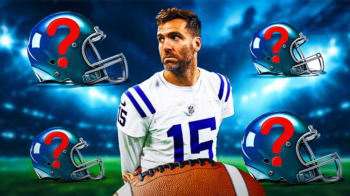 Colts' Joe Flacco and four teams he could be traded to.