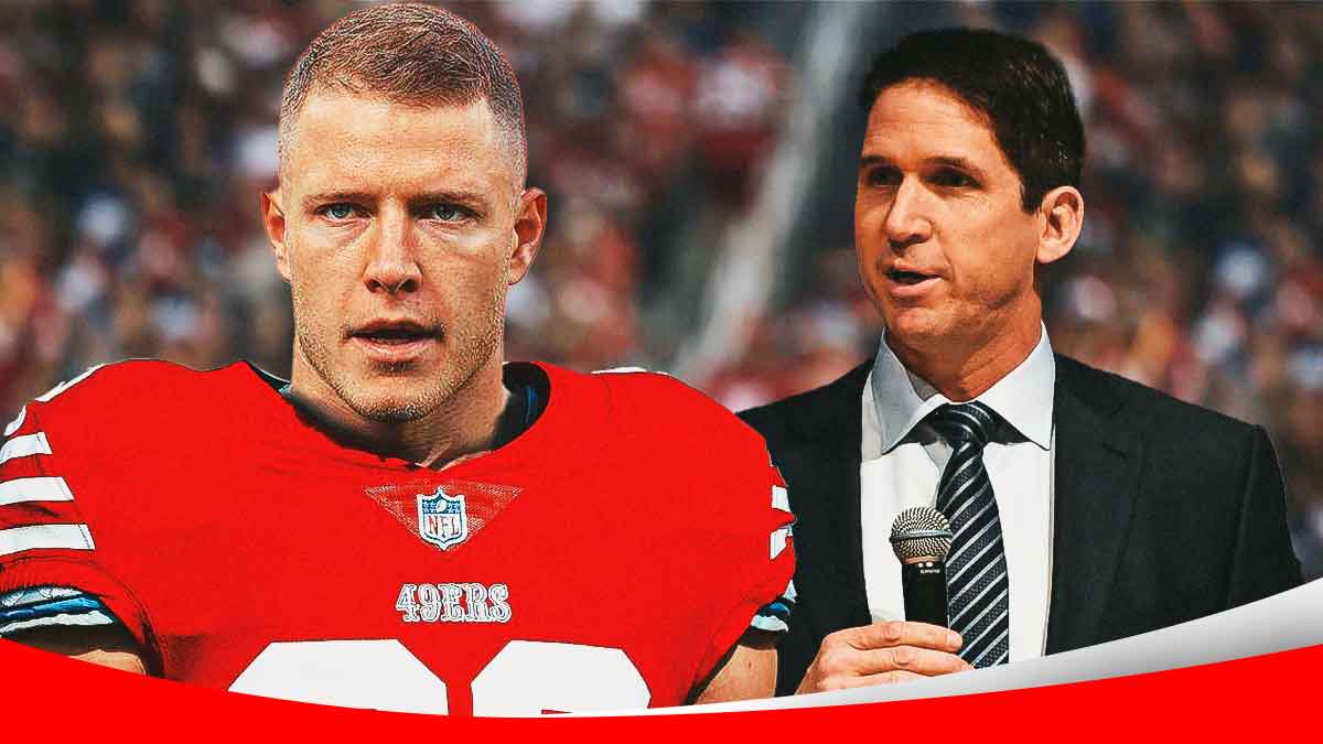 49ers' Christian McCaffrey and his dad Ed McCaffrey