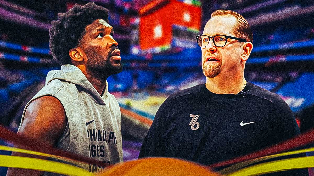 76ers' Joel Embiid and Nick Nurse