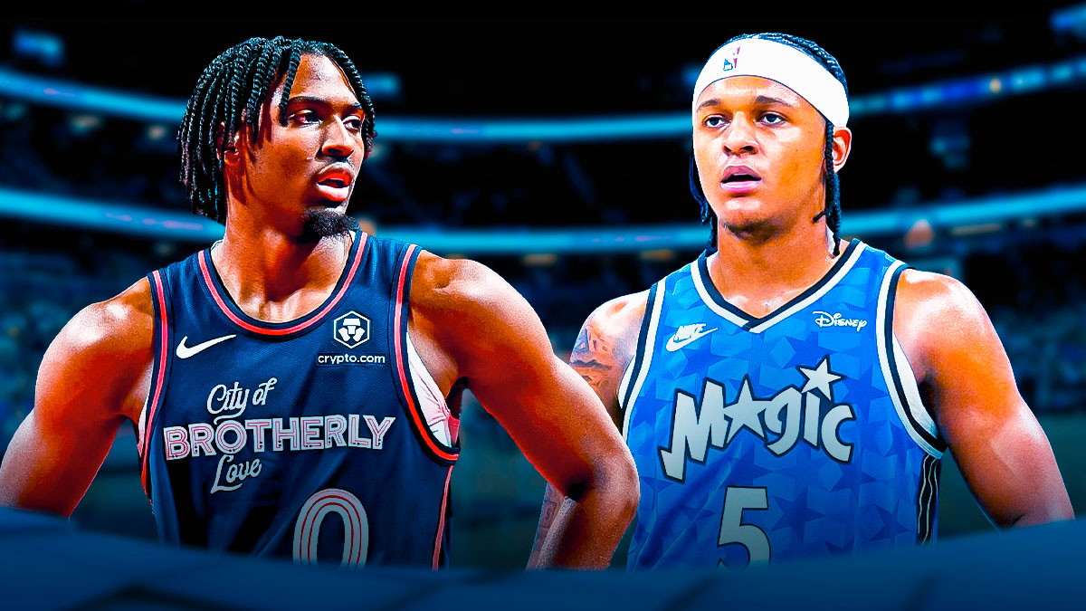 76ers' Tyrese Maxey and Magic's Paolo Banchero