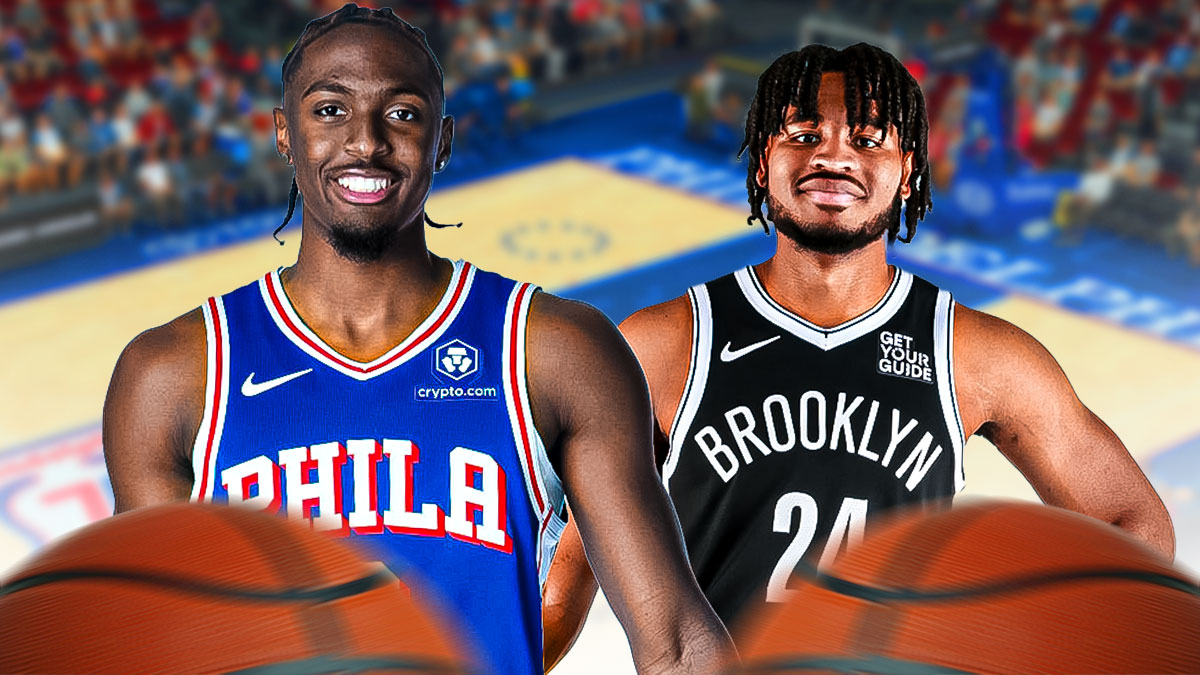 76ers' Tyrese Maxey and Nets' Cam Thomas
