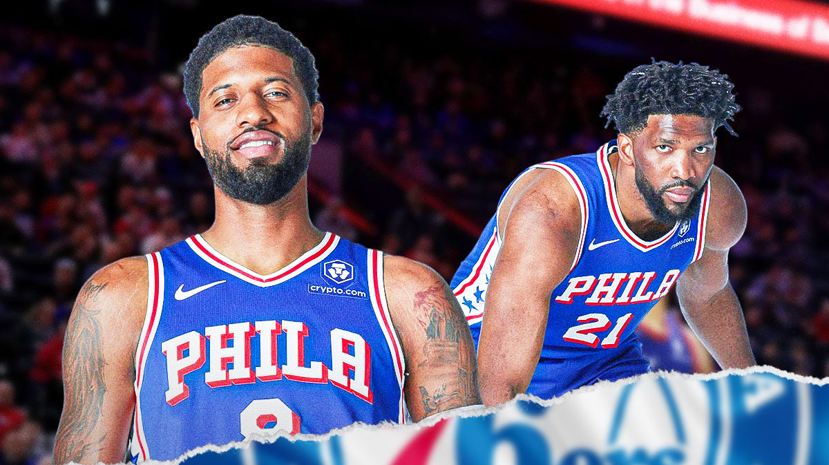 76ers' Paul George and Joel Embiid