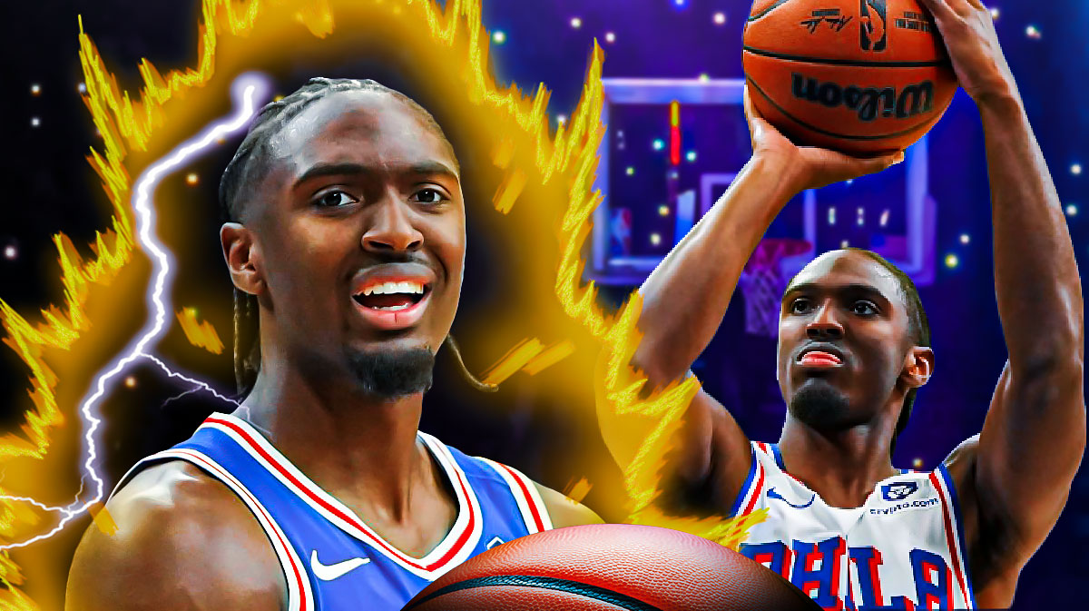 76ers' Tyrese Maxey going super saiyan