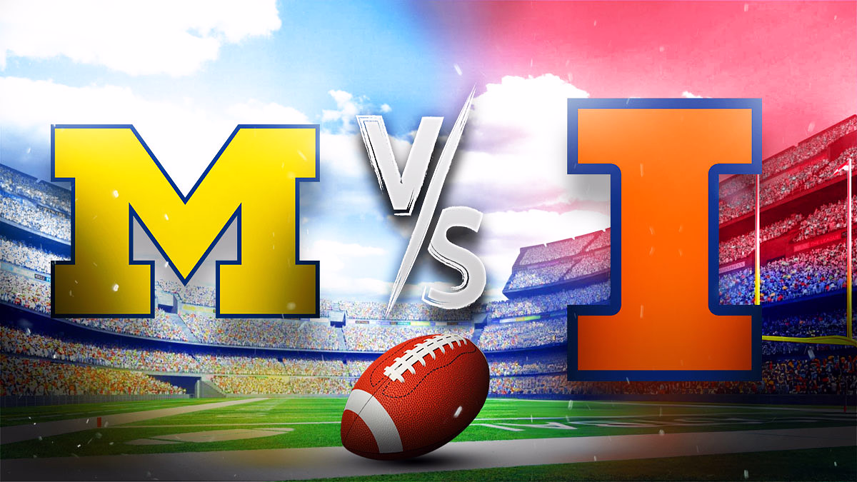 Michigan Illinois prediction, Michigan Illinois pick, Michigan Illinois odds, Michigan Illinois, College football odds