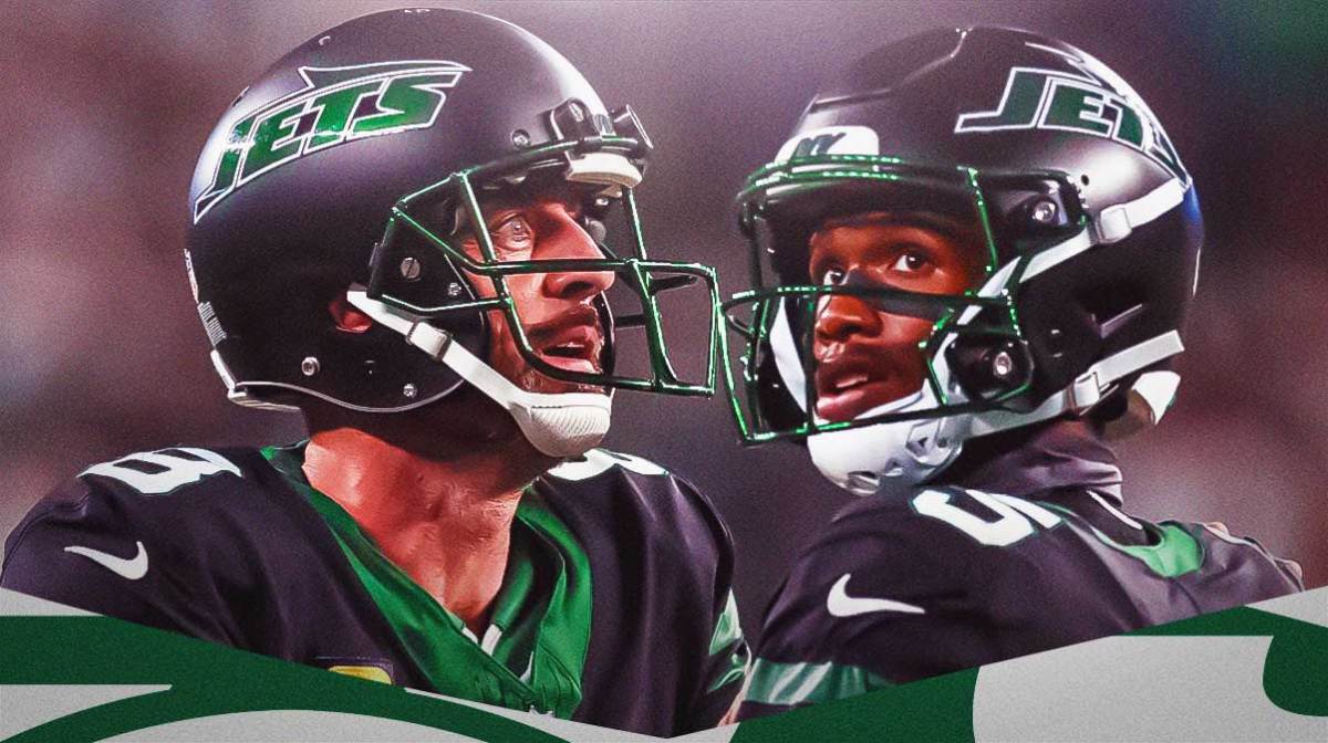 Jets QB Aaron Rodgers, WR Garrett Wilson