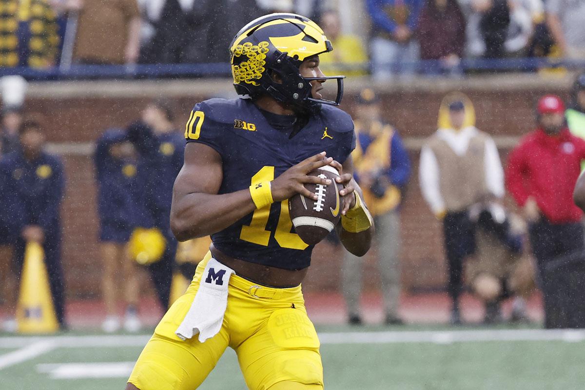 Michigan football's Sherrone Moore hints at QB decision after benching