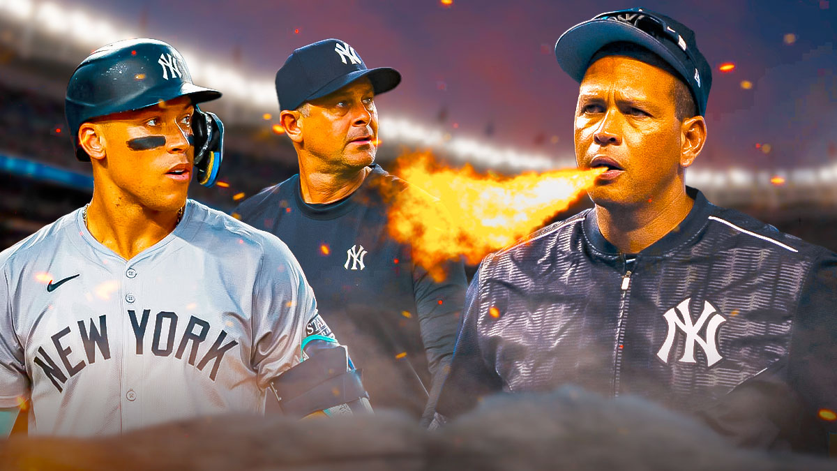 Alex Rodriguez spitting fire towards Yankees manager Aaron Boone, outfielder Aaron Judge