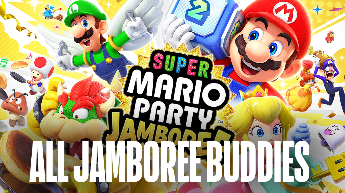 All Jamboree Buddies In Super Mario Party Jamboree