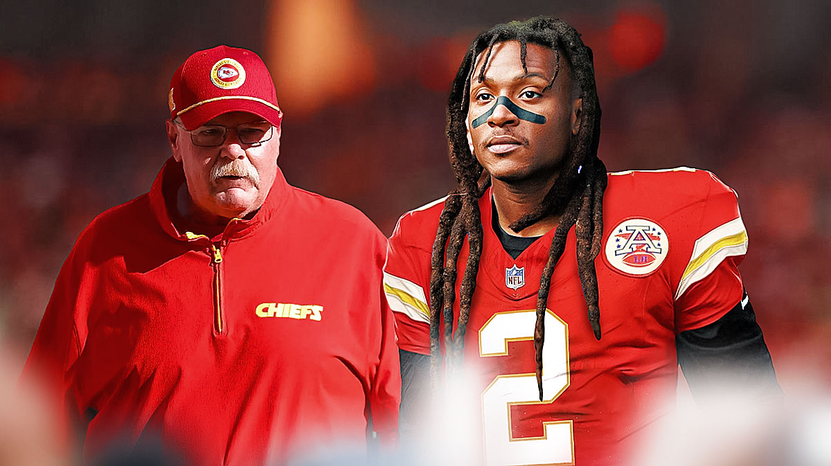 Kansas City Chiefs: Andy Reid's 3-word response to DeAndre Hopkins' Week 8 status