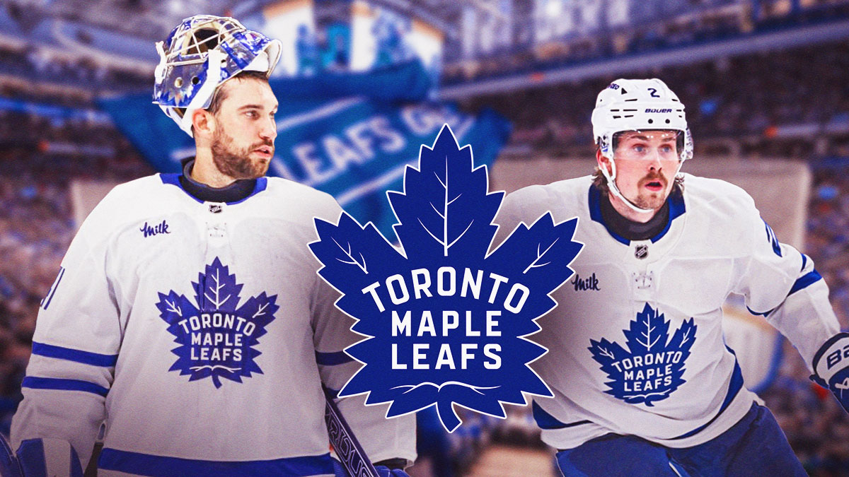 Anthony Stolarz reacts to Simon Benoit's own goal as the Maple Leafs beat the Lightning.