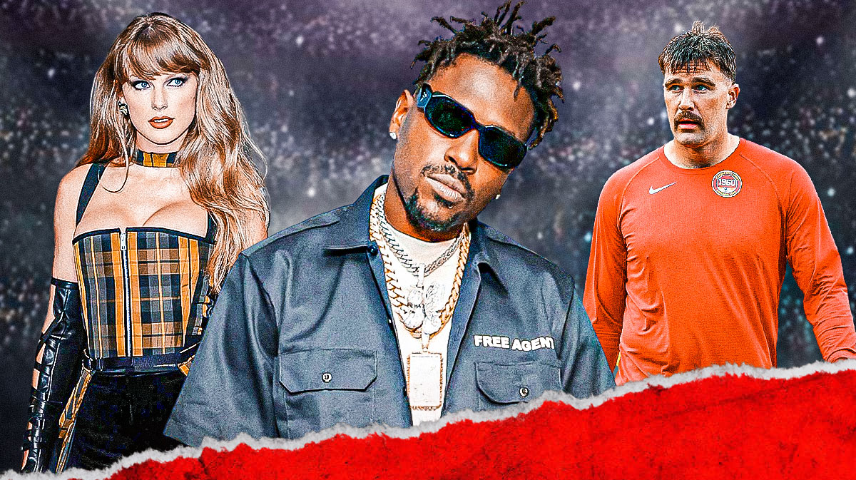 Antonio Brown Travis Kelce Taylor Swift NSFW post
