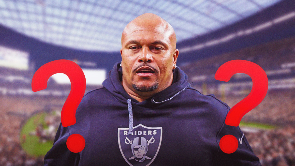 Antonio Pierce of the Las Vegas Raiders got asked if he's needing to change the offensive play calling.