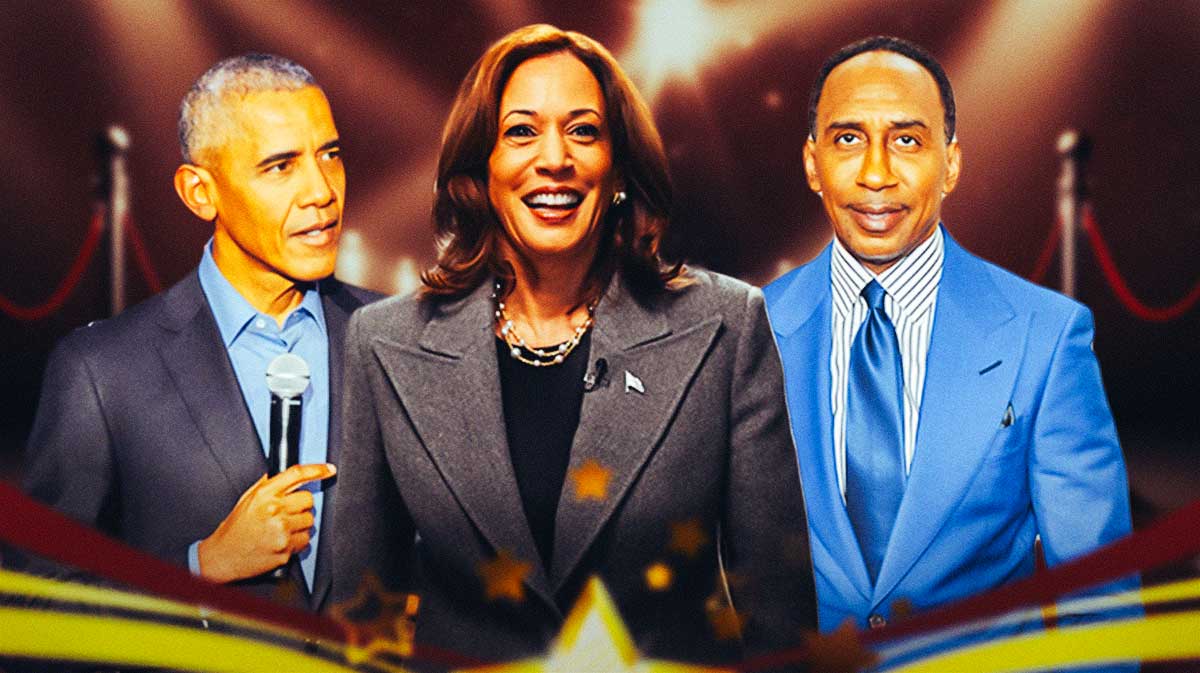 Kamala Harris, Barack Obama, Stephen A. Smith