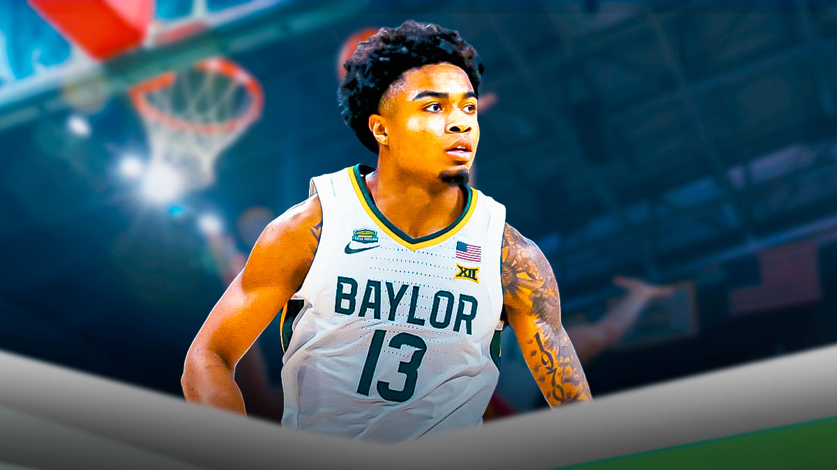 Photo: Langston Love in action in Baylor basketball jersey