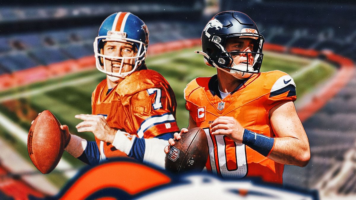 Bo Nix Pays Tribute To John Elway With Sick Throwback Broncos Jersey