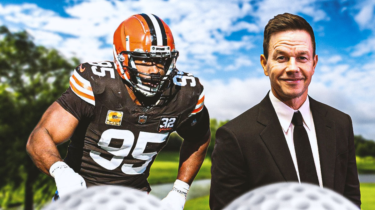 Browns' Myles Garrett Sends Golf Warning To Mark Wahlberg