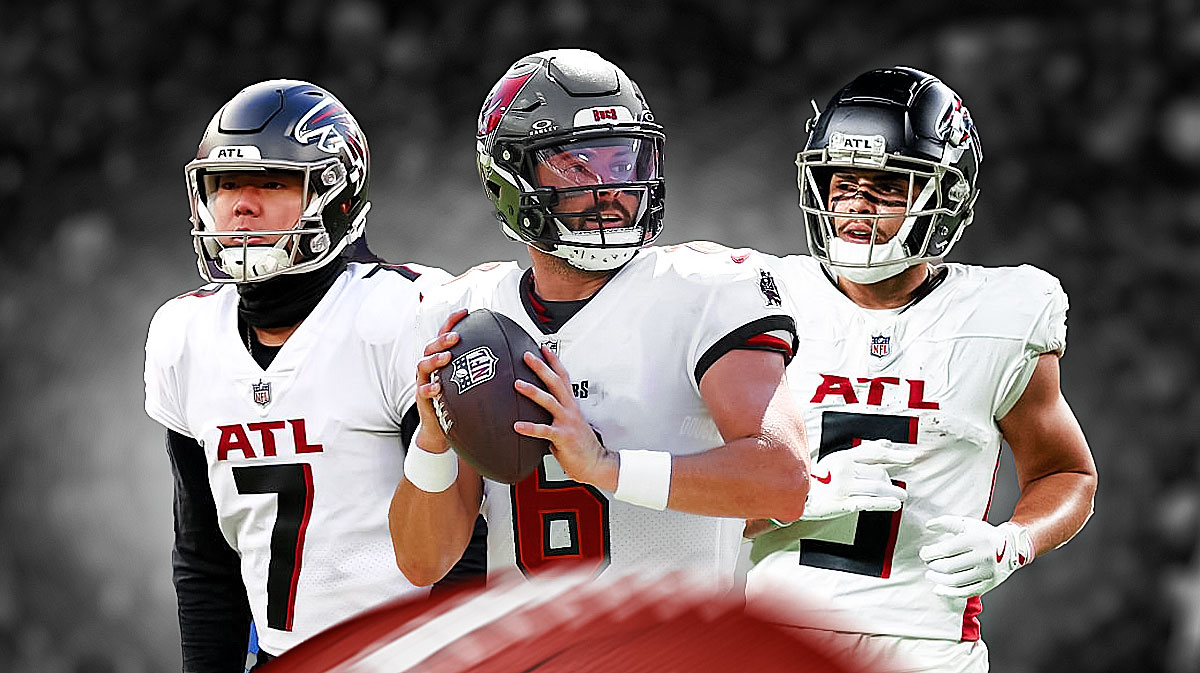 Baker Mayfield, Drake London, Younghoe Koo fantasy football
