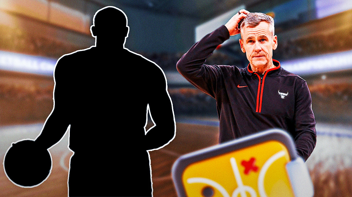Talen Horton-Tucker as a silhouette. Billy Donovan.