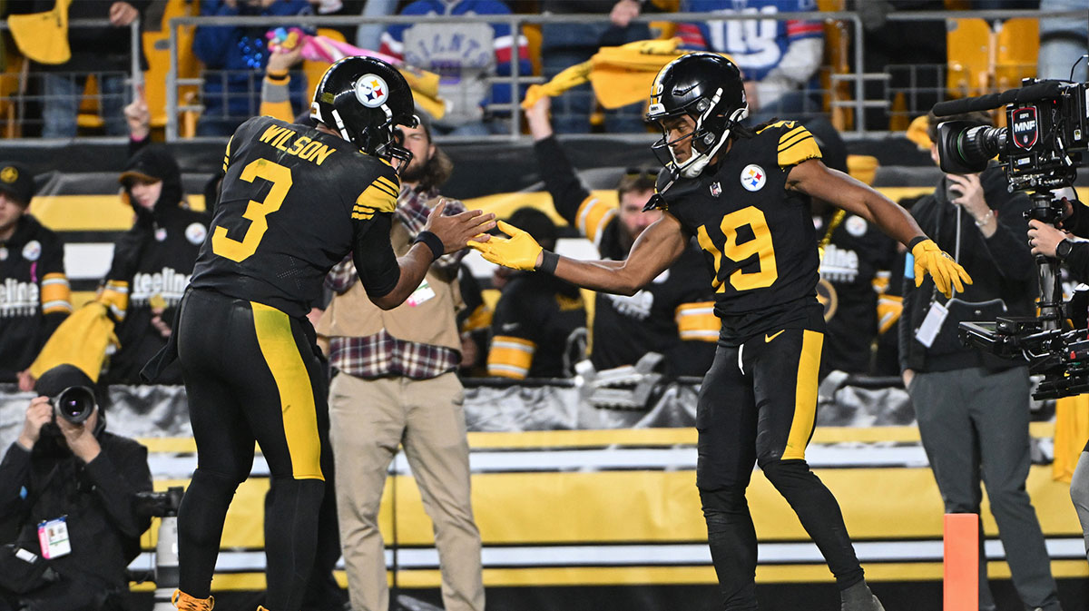 Calvin Austin reveals what Steelers' QB Russell Wilson aims for