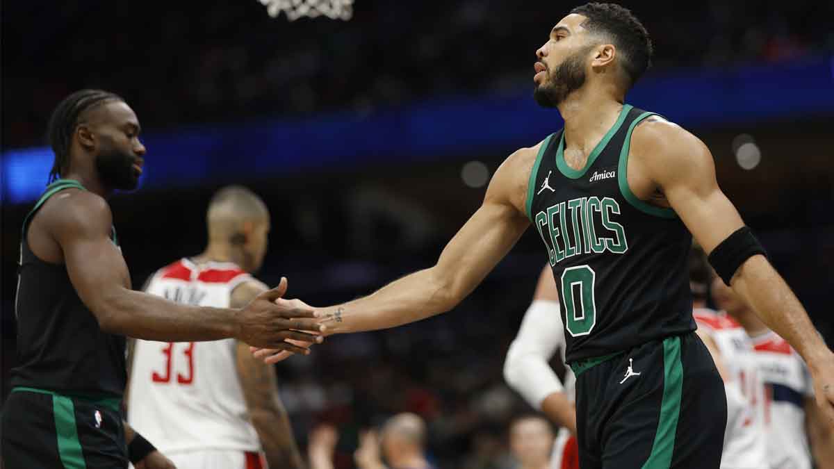 Celtics release unreal drone footage of banner raising?